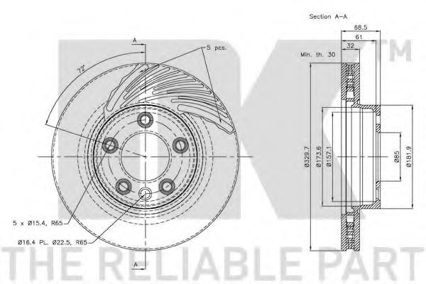 Disc frana 3