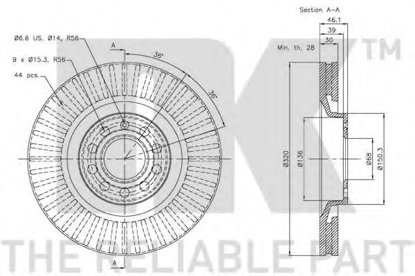 Disc frana 3