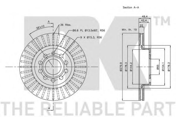 Disc frana 3