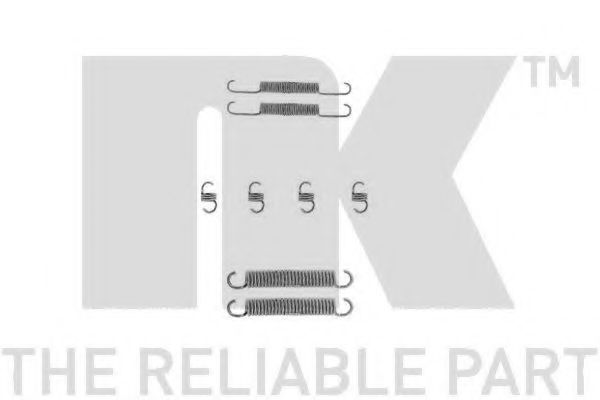 7923662 Set accesorii, sabot de frana NK 