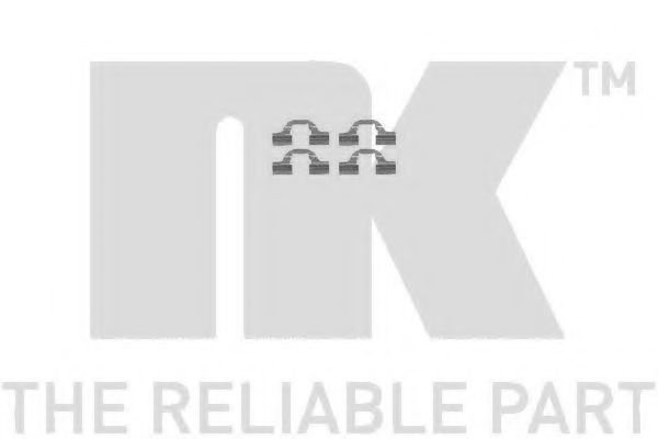 Set accesorii, placute frana