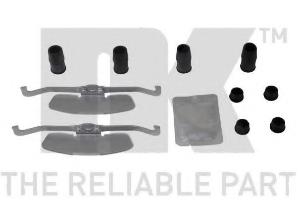 79471846 Set accesorii, placute frana NK 