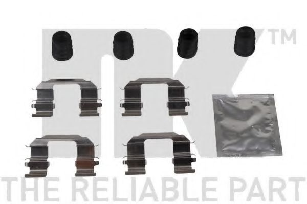 79501870 Set accesorii, placute frana NK 