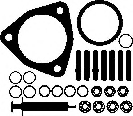 376.340 Set montaj, turbocompresor ELRING 