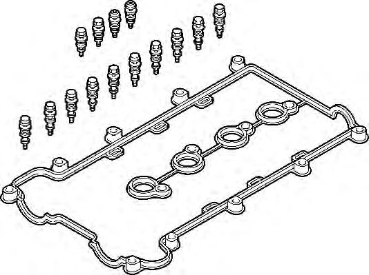 428.750 Set garnituri, Capac supape ELRING 