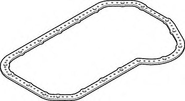 495.620 Garnitura baie ulei ELRING 