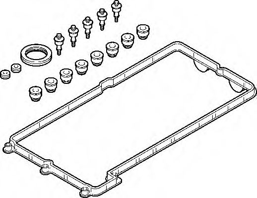 Set garnituri, Capac supape