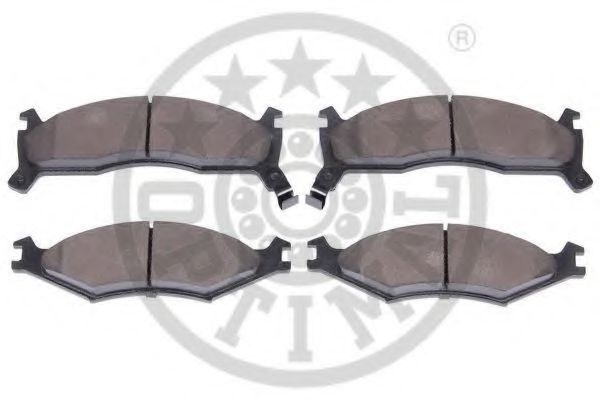 set placute frana,frana disc 2