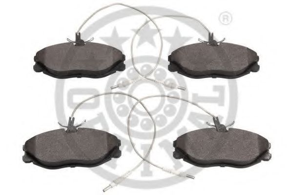 set placute frana,frana disc 2
