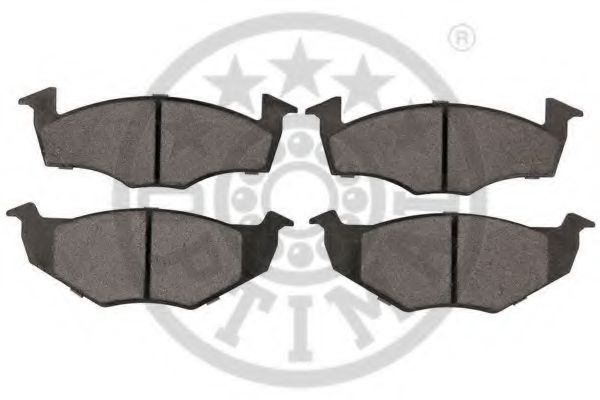 set placute frana,frana disc 2
