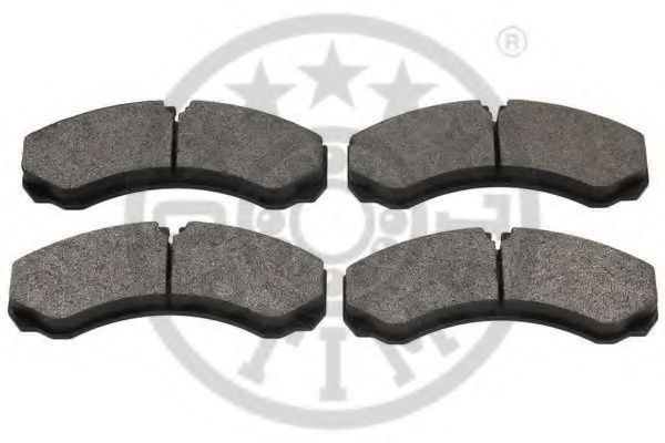 set placute frana,frana disc 2