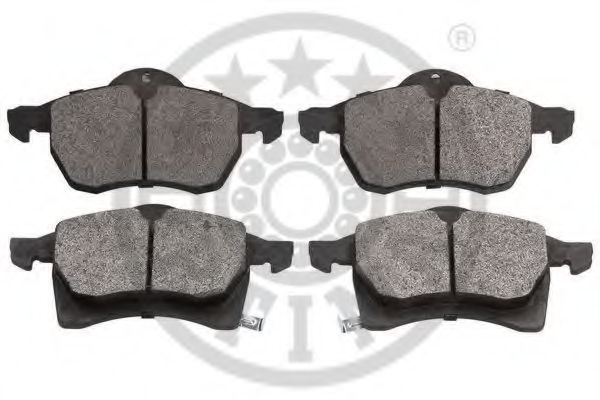 set placute frana,frana disc 2