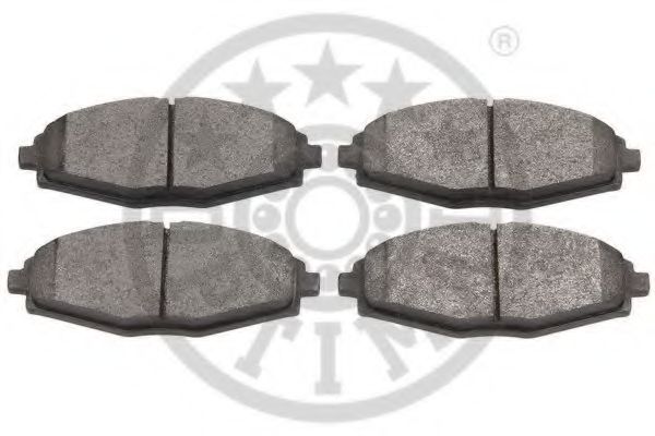 set placute frana,frana disc 2
