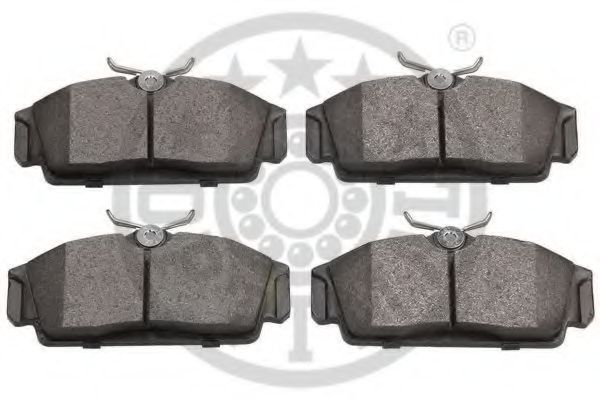 set placute frana,frana disc 2