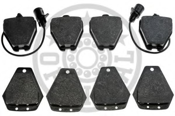 set placute frana,frana disc 2