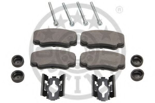 set placute frana,frana disc 2