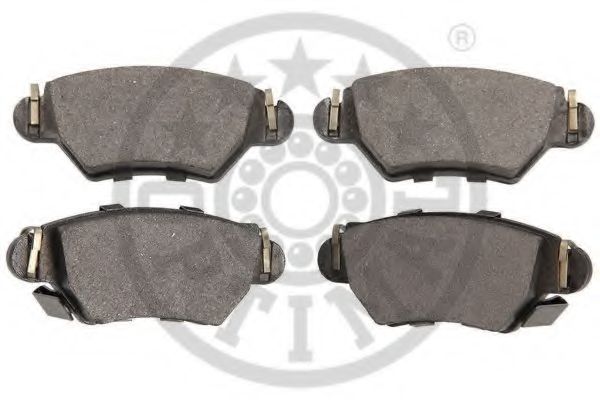 set placute frana,frana disc 2