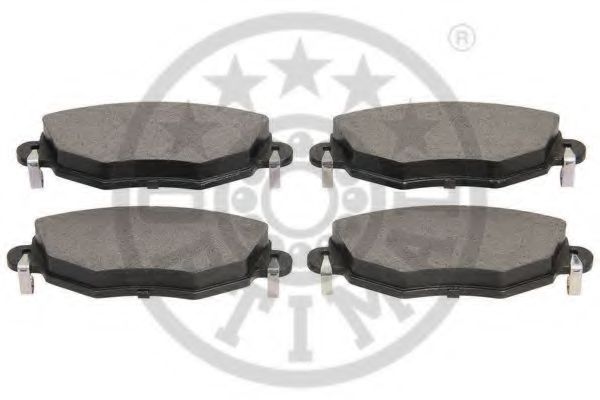 set placute frana,frana disc 2