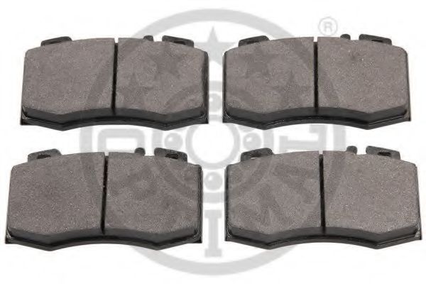 set placute frana,frana disc 2