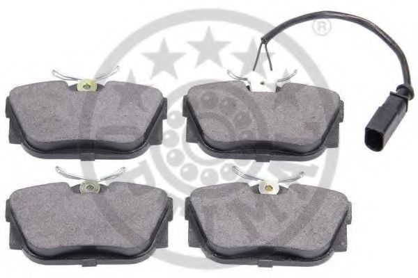 set placute frana,frana disc 2
