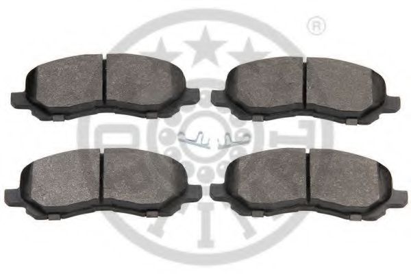 set placute frana,frana disc 2