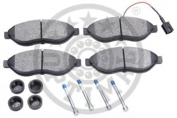 set placute frana,frana disc 2