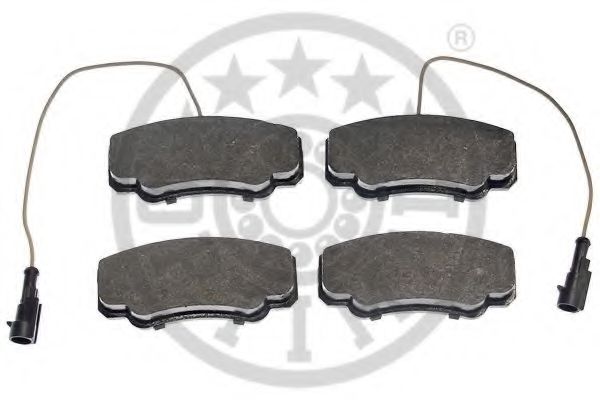 set placute frana,frana disc 2