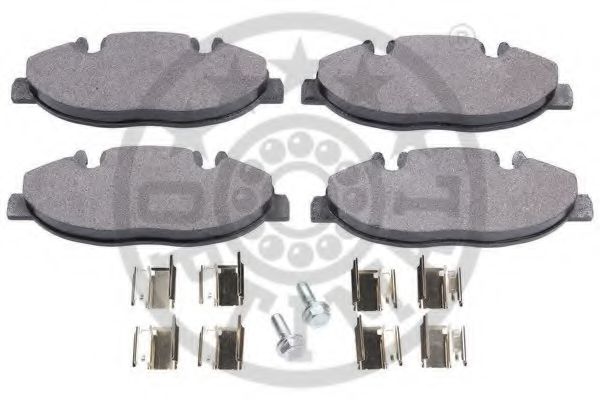 set placute frana,frana disc 2