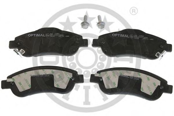 set placute frana,frana disc 2