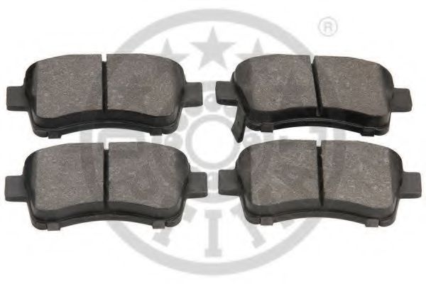 set placute frana,frana disc 2