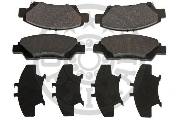 set placute frana,frana disc 2