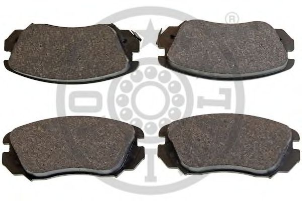 set placute frana,frana disc 2