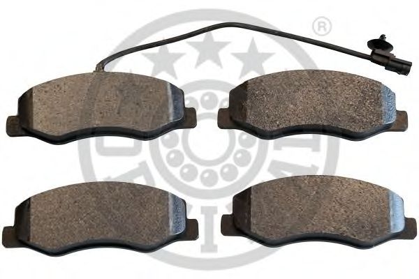 set placute frana,frana disc 2