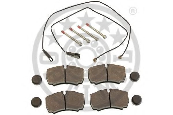 set placute frana,frana disc 2