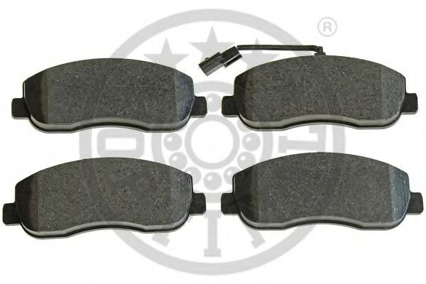 set placute frana,frana disc 2