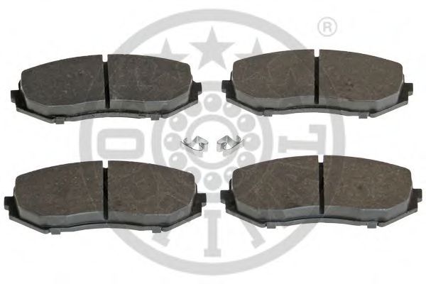 set placute frana,frana disc 2