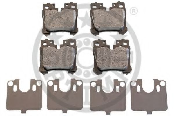 set placute frana,frana disc 2