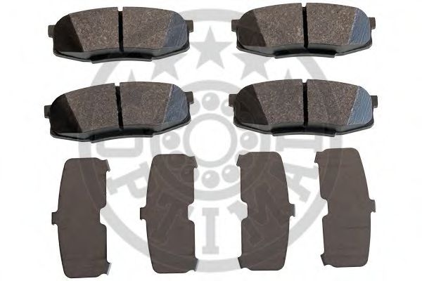 set placute frana,frana disc 2