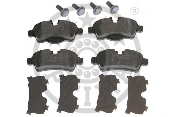 set placute frana,frana disc 2