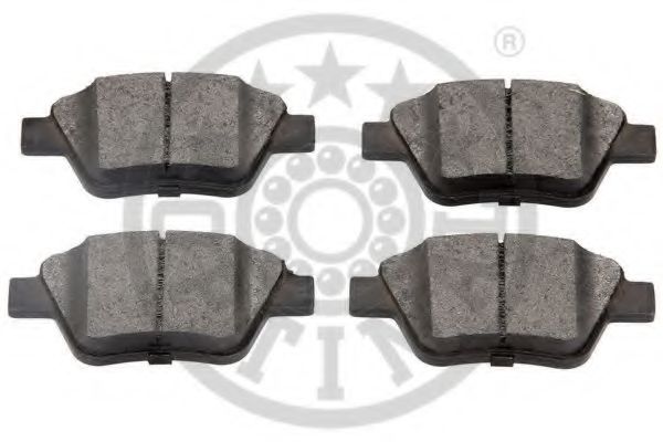 set placute frana,frana disc 2