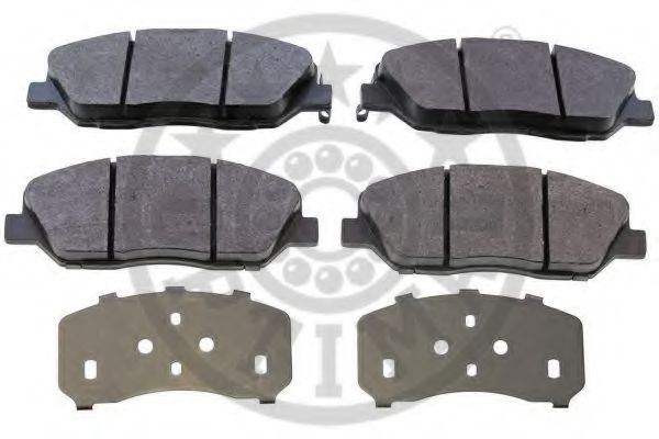 set placute frana,frana disc 2