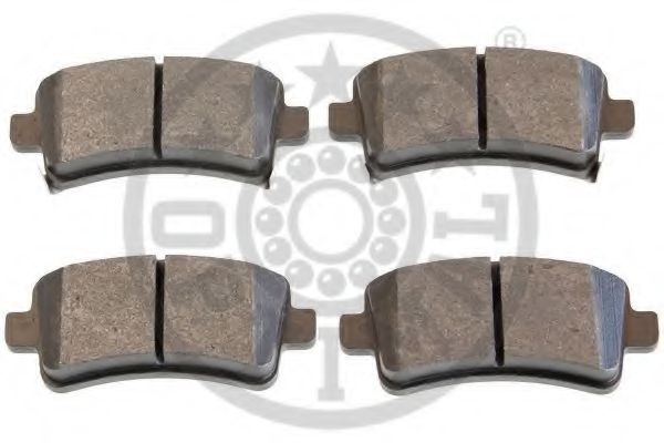 set placute frana,frana disc 2