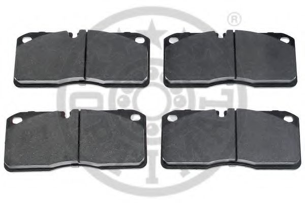 set placute frana,frana disc 2