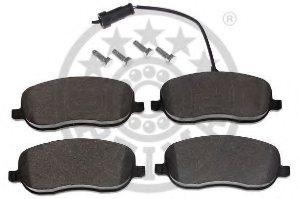 set placute frana,frana disc 2