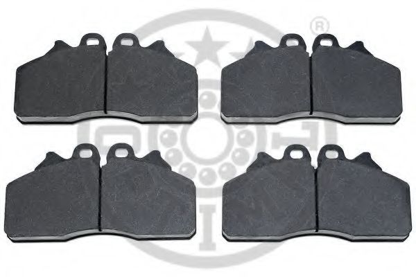 set placute frana,frana disc 2