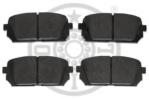 set placute frana,frana disc 2