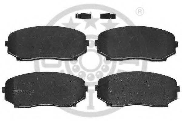 set placute frana,frana disc 2