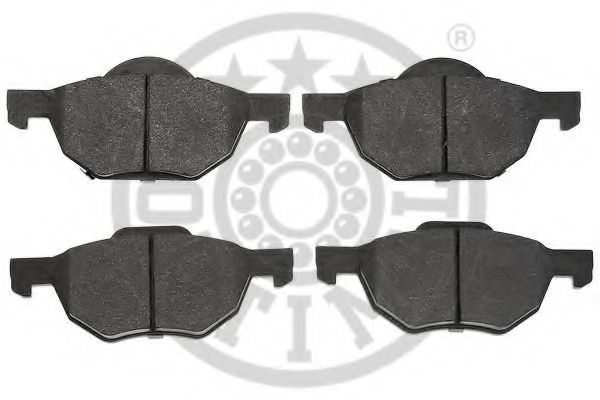 set placute frana,frana disc 2