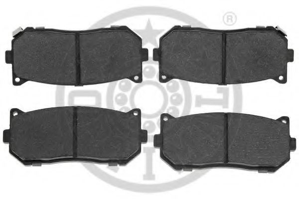 set placute frana,frana disc 2