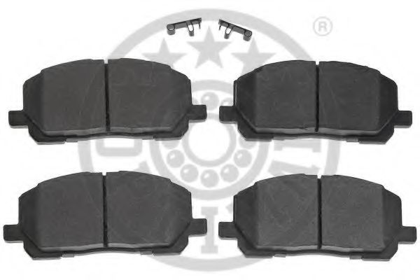 set placute frana,frana disc 2